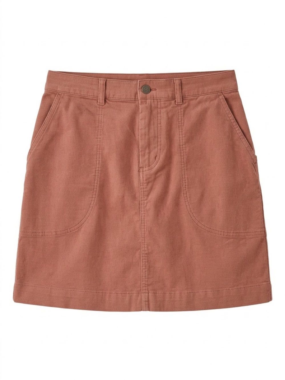 Patagonia Terracotta Mini Skirt with Utility Pockets